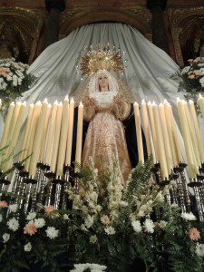 Iglesia de la Santísima Trinidad. Virgen del Rosario